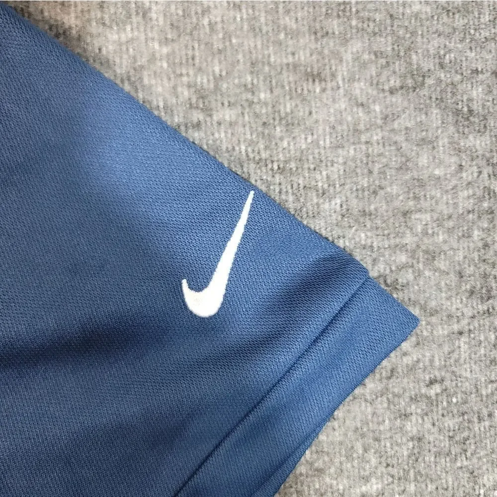 Nike Dri-FIT Golf Polo Shirt S Andrews Miller Lite Dallas Cowboys Promo Blue NWT